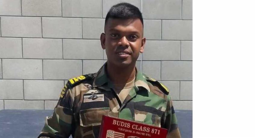 කීර්තිමත් සීල් උරහිස් පළඳනාව ගත් පළමු ලාංකිකයා